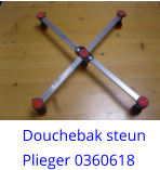 Douchebak steun  Plieger 0360618