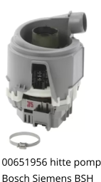 00651956 hitte pomp Bosch Siemens BSH