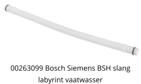 00263099 Bosch Siemens BSH slang labyrint vaatwasser
