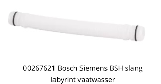 00267621 Bosch Siemens BSH slang labyrint vaatwasser