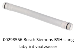 00298556 Bosch Siemens BSH slang labyrint vaatwasser