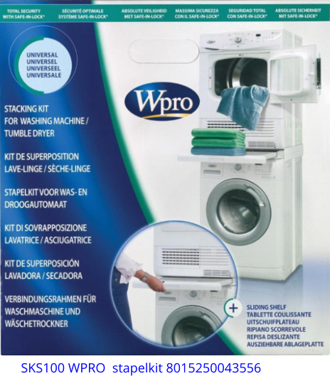 SKS100 WPRO  stapelkit 8015250043556