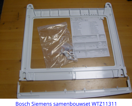 Bosch Siemens samenbouwset WTZ11311