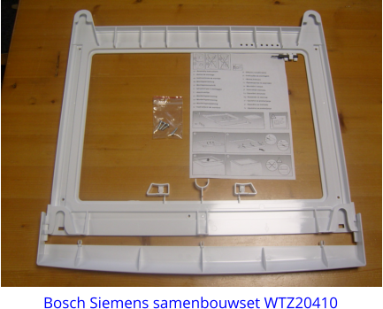 Bosch Siemens samenbouwset WTZ20410