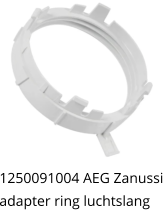 1250091004 AEG Zanussi adapter ring luchtslang