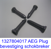 1327804017 AEG Plug  bevestiging schokbreker