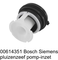 00614351 Bosch Siemens pluizenzeef pomp-inzet
