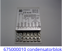 675000010 condensatorblok