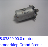 5.03820.00.0 motor  smoorklep Grand Scenic