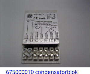 675000010 condensatorblok